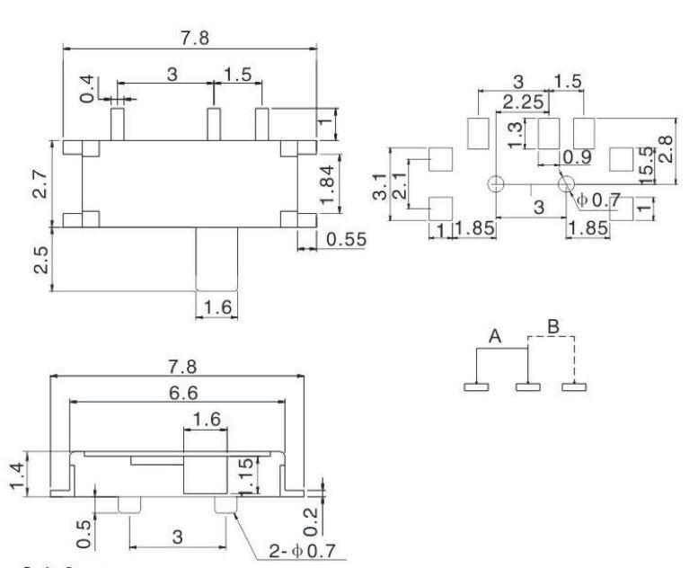 MSK-01G(長(zhǎng)柄)撥動(dòng)開(kāi)關(guān)