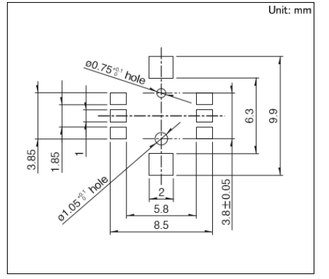 五向開關(guān)不同型號(hào)尺寸開發(fā)案例